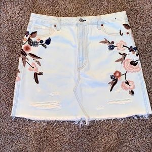 Abercrombie & Fitch jean skirt